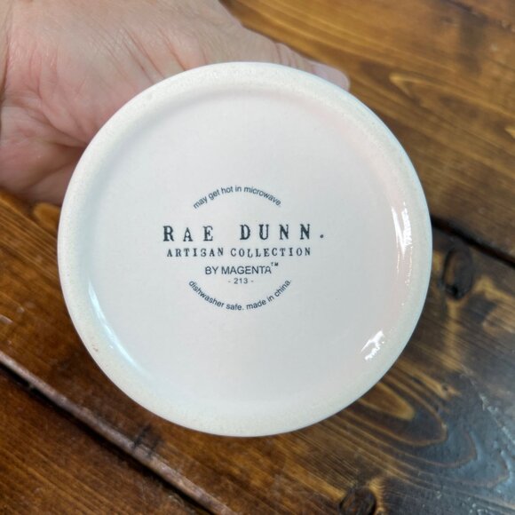 Rae Dunn Artisan Collection Salsa & Guac Ceramic Bowls With Wooden Spoons - Picture 3 of 12